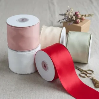 Satin Ribbon Spool Collection – Assorted Colours